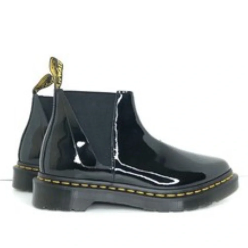 Dr Martens Bianca Smooth Black Leather
Chelsea Ankle Boots Women Size 7 - Picture 13 of 14